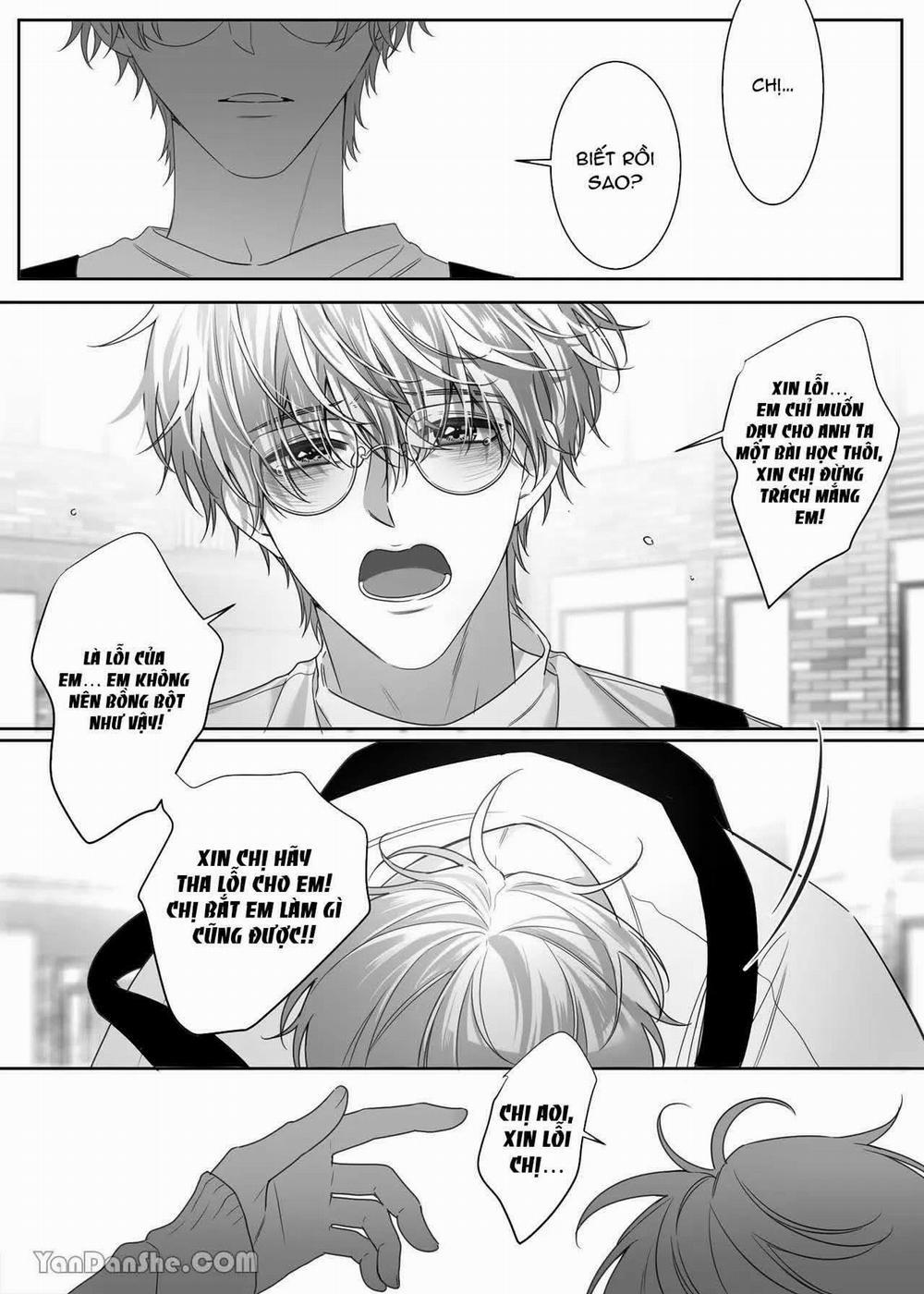 [21+] Em Trai Nhà Bên Hoá Ra Là Kẻ Đen Tối Và Phiền Phức 7 trang 8