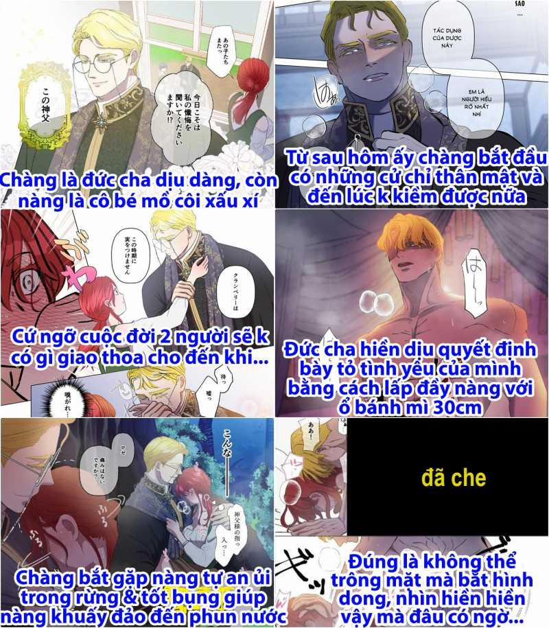 [21+] Gái Ế Chạy Không Thoát Tình Yêu Của Đức Cha - Full Màu 1 trang 2