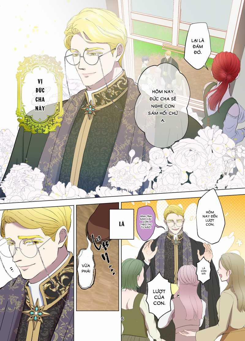 [21+] Gái Ế Chạy Không Thoát Tình Yêu Của Đức Cha - Full Màu 2 trang 5