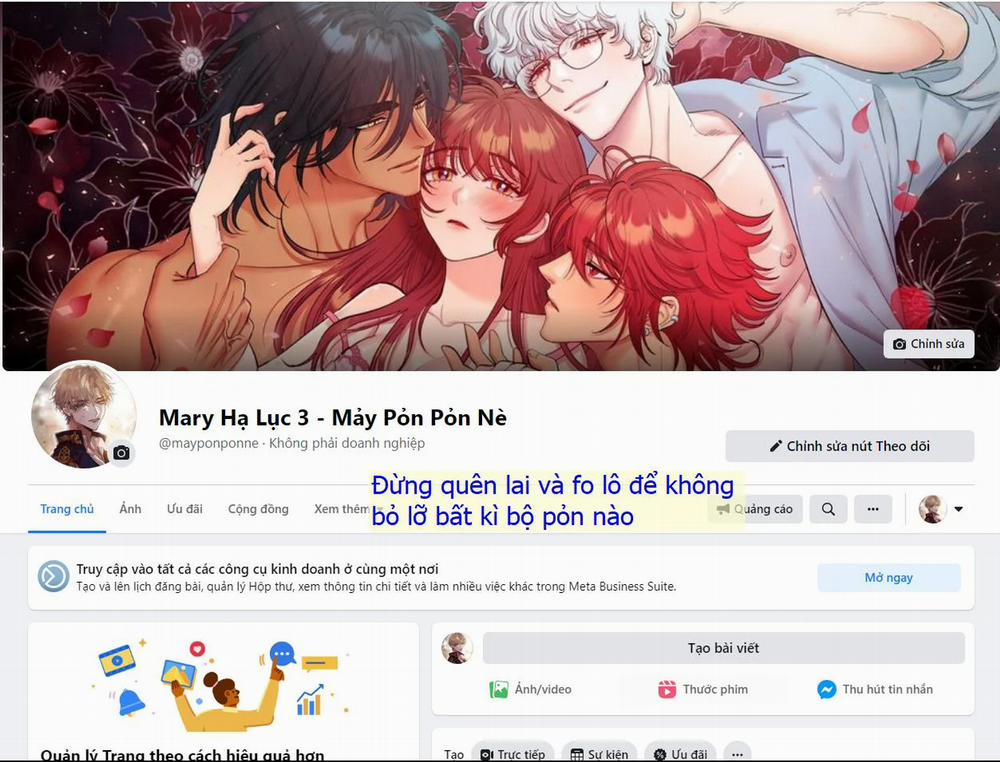 [21+] Người Hướng Dẫn Làm Tình Và Cô Dâu Của Vương Tử 3.2 trang 1