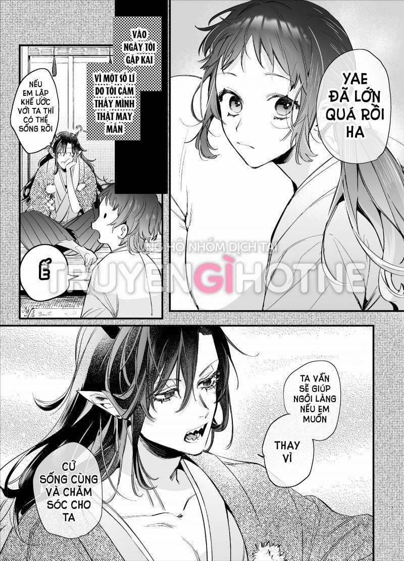 [21+] Người Phụ Nữ Bị Hiến Tế Buộc Phải Giao Cấu Bởi Quỷ Thần Cô Độc. 1.1 trang 7