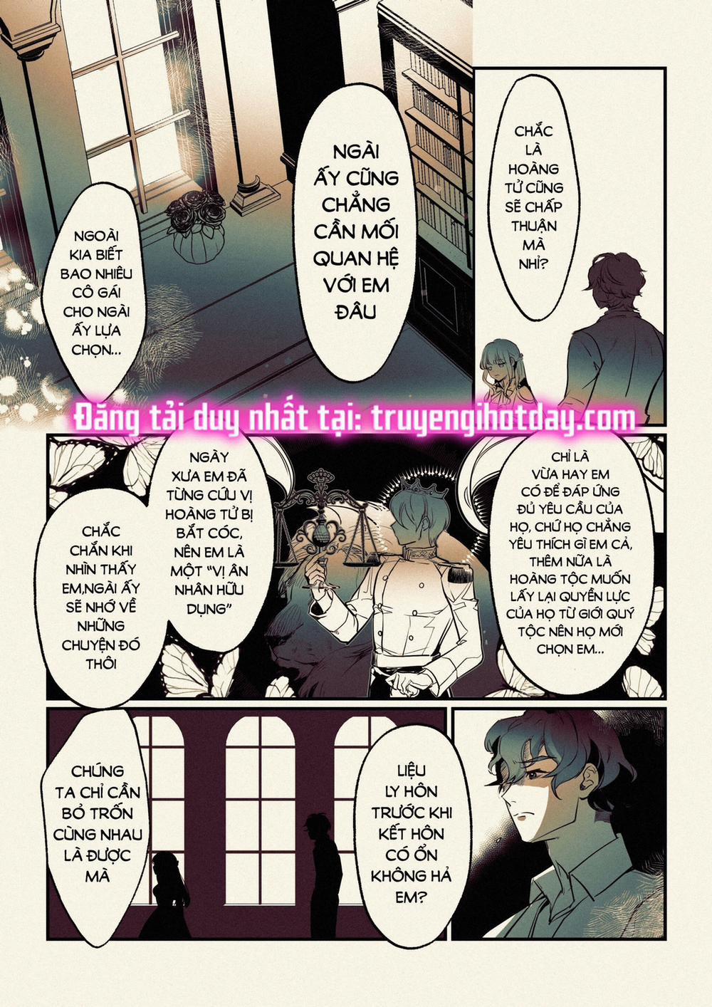 [21+] Porker Face - Vì Là Cuộc Hôn Nhân Chính Trị Với Thái Tử Ở Thế Giới Khác Nên Tôi Muốn Ly Hôn 1.1 trang 7