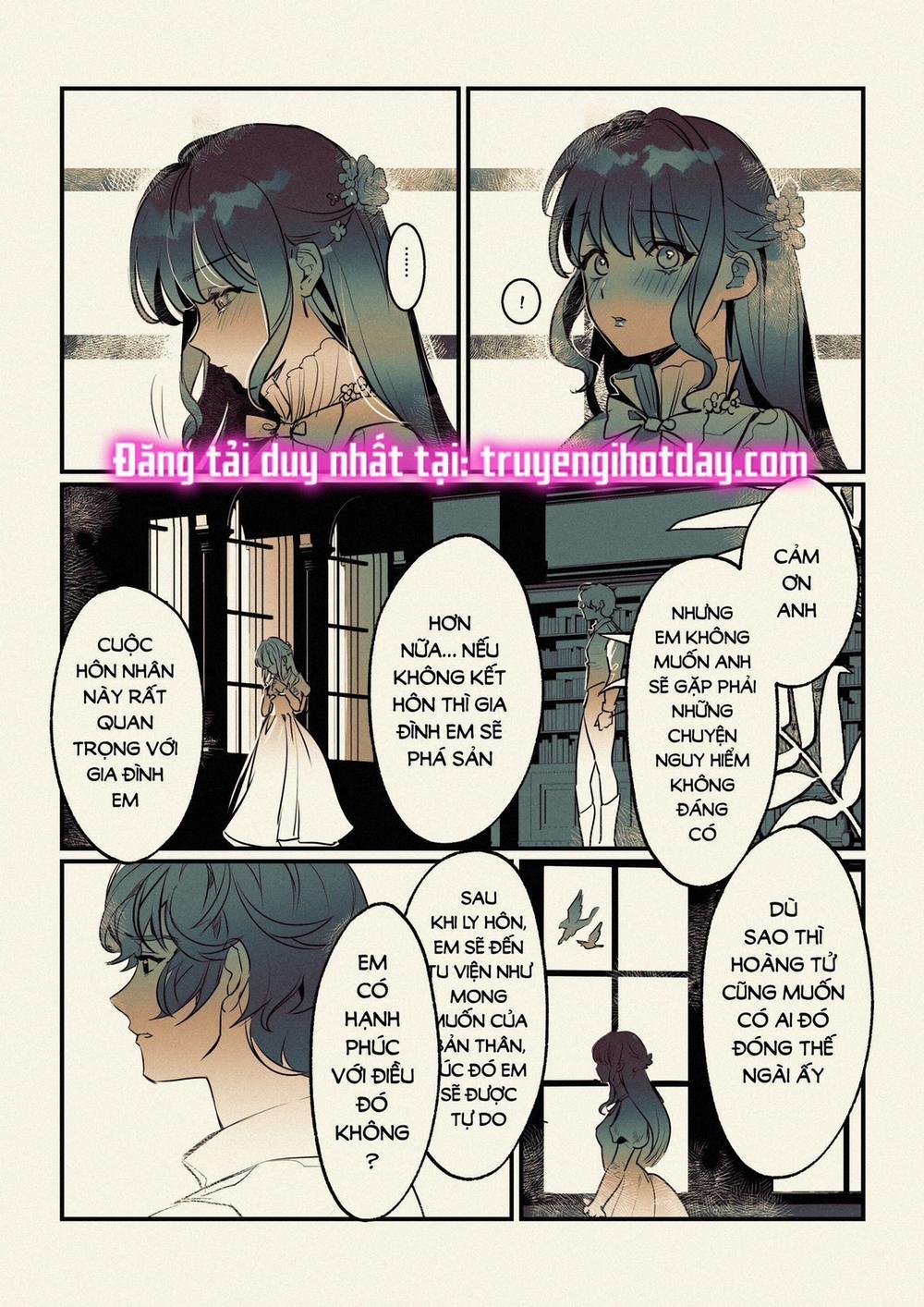 [21+] Porker Face - Vì Là Cuộc Hôn Nhân Chính Trị Với Thái Tử Ở Thế Giới Khác Nên Tôi Muốn Ly Hôn 1.1 trang 8