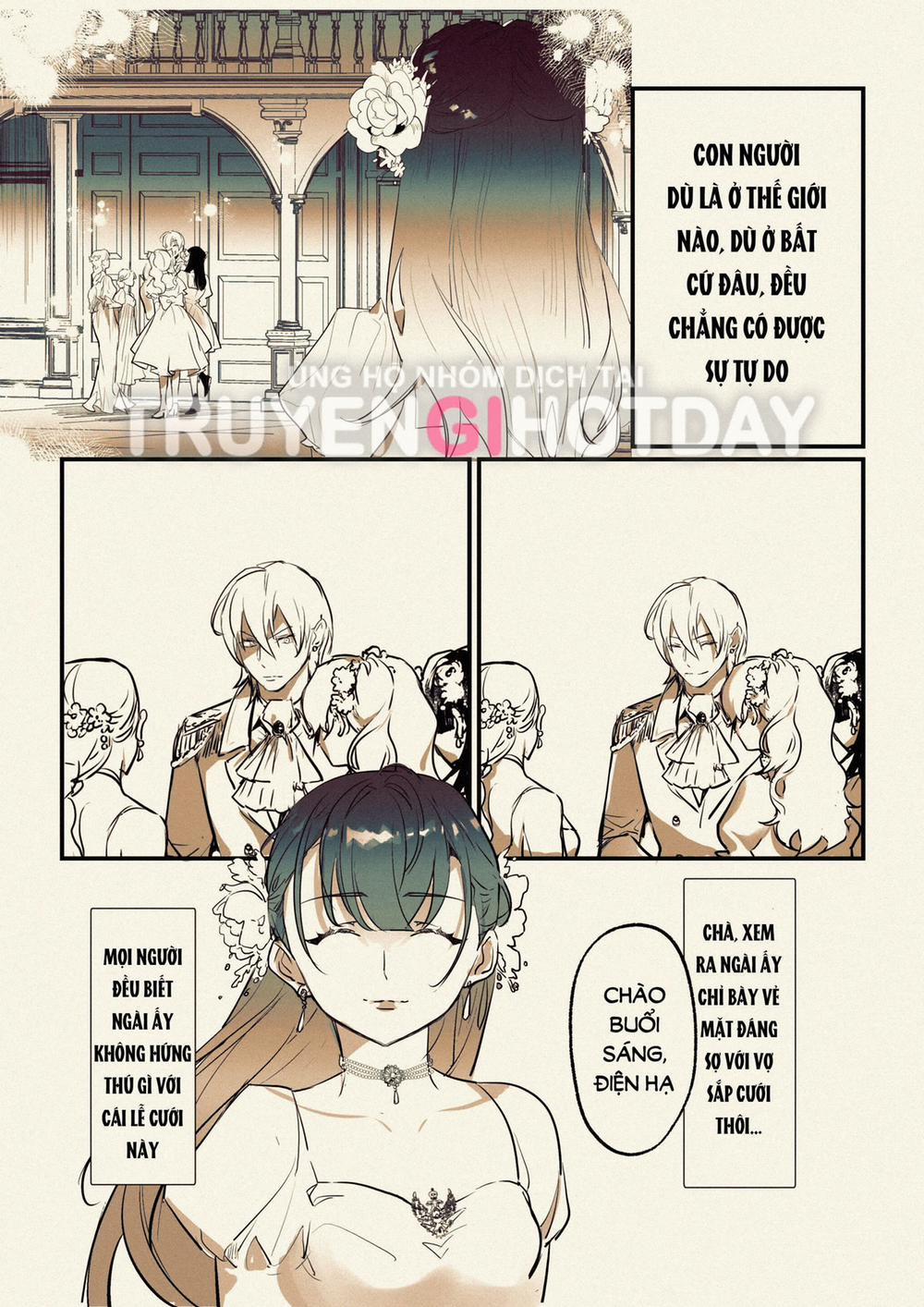 [21+] Porker Face - Vì Là Cuộc Hôn Nhân Chính Trị Với Thái Tử Ở Thế Giới Khác Nên Tôi Muốn Ly Hôn 1.2 trang 2