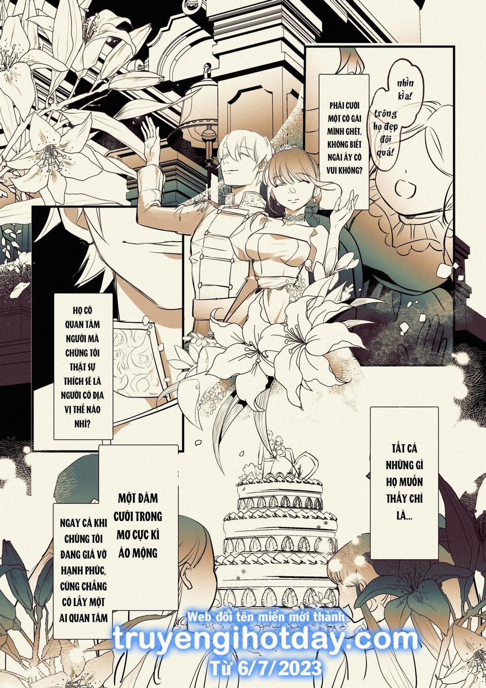 [21+] Porker Face - Vì Là Cuộc Hôn Nhân Chính Trị Với Thái Tử Ở Thế Giới Khác Nên Tôi Muốn Ly Hôn 1.2 trang 4