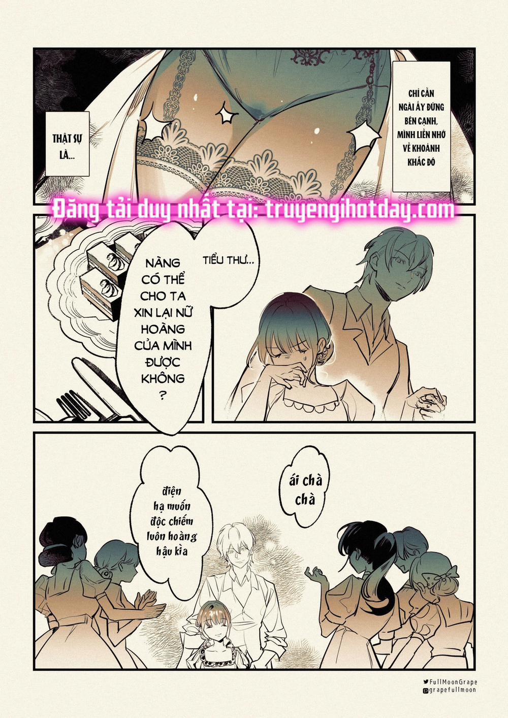 [21+] Porker Face - Vì Là Cuộc Hôn Nhân Chính Trị Với Thái Tử Ở Thế Giới Khác Nên Tôi Muốn Ly Hôn 3.1 trang 9