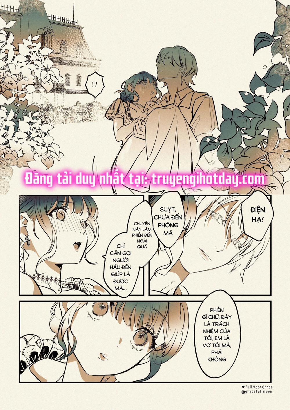 [21+] Porker Face - Vì Là Cuộc Hôn Nhân Chính Trị Với Thái Tử Ở Thế Giới Khác Nên Tôi Muốn Ly Hôn 3.2 trang 3