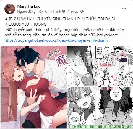 [21+] Sau Khi Chuyển Sinh Thành Phù Thủy, Tôi Đã Bị Incubus Yêu Thương 1.2 trang 0