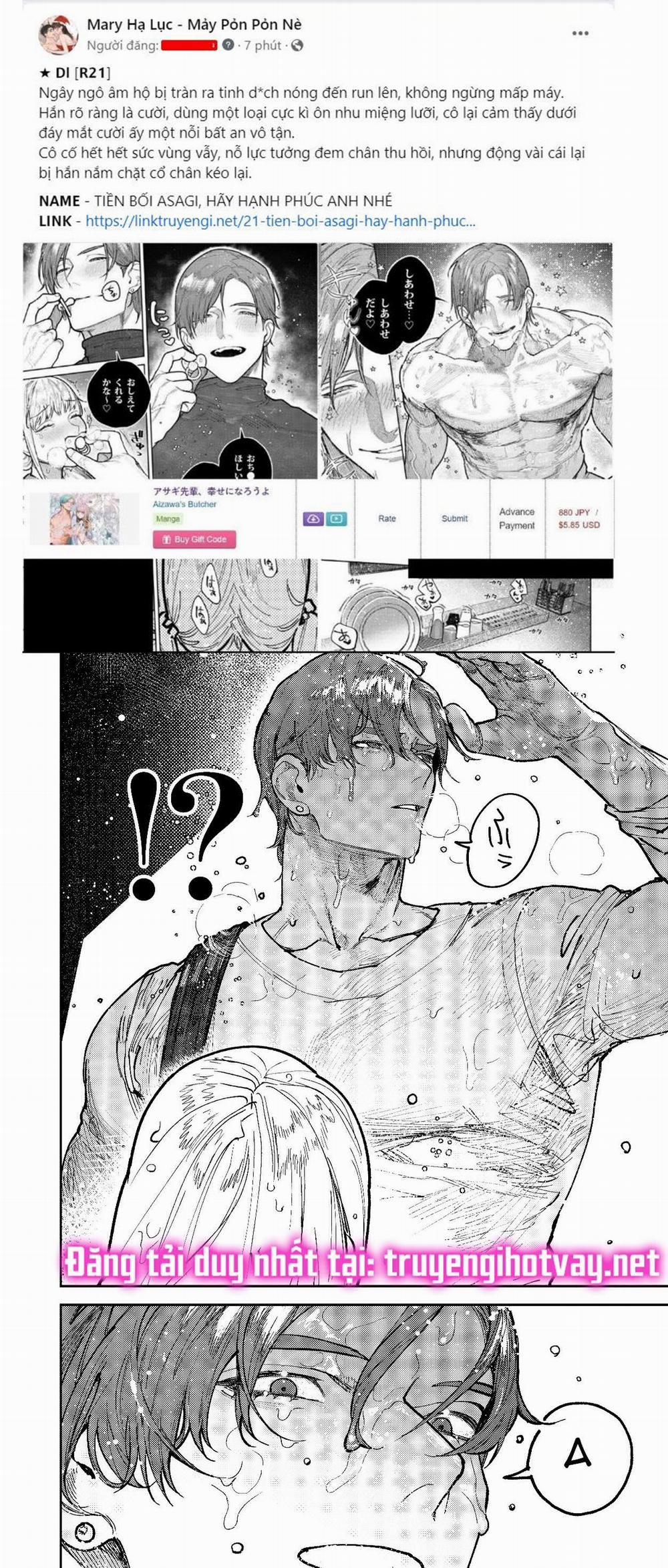 [21+] Tiền Bối Asagi, Hãy Hạnh Phúc Anh Nhé 2 trang 2