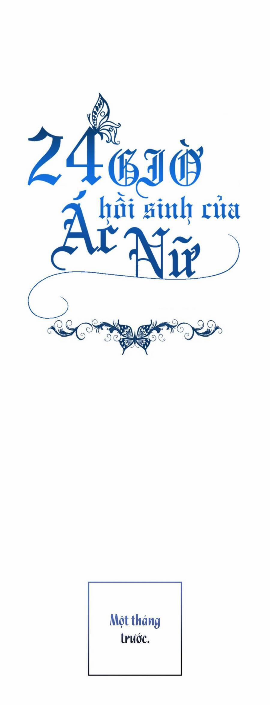 24 Giờ Hồi Sinh Của Ác Nữ 2 trang 1
