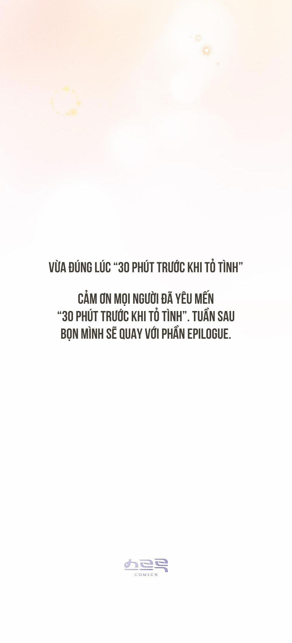 30 PHÚT TRƯỚC KHI TỎ TÌNH 22 trang 80