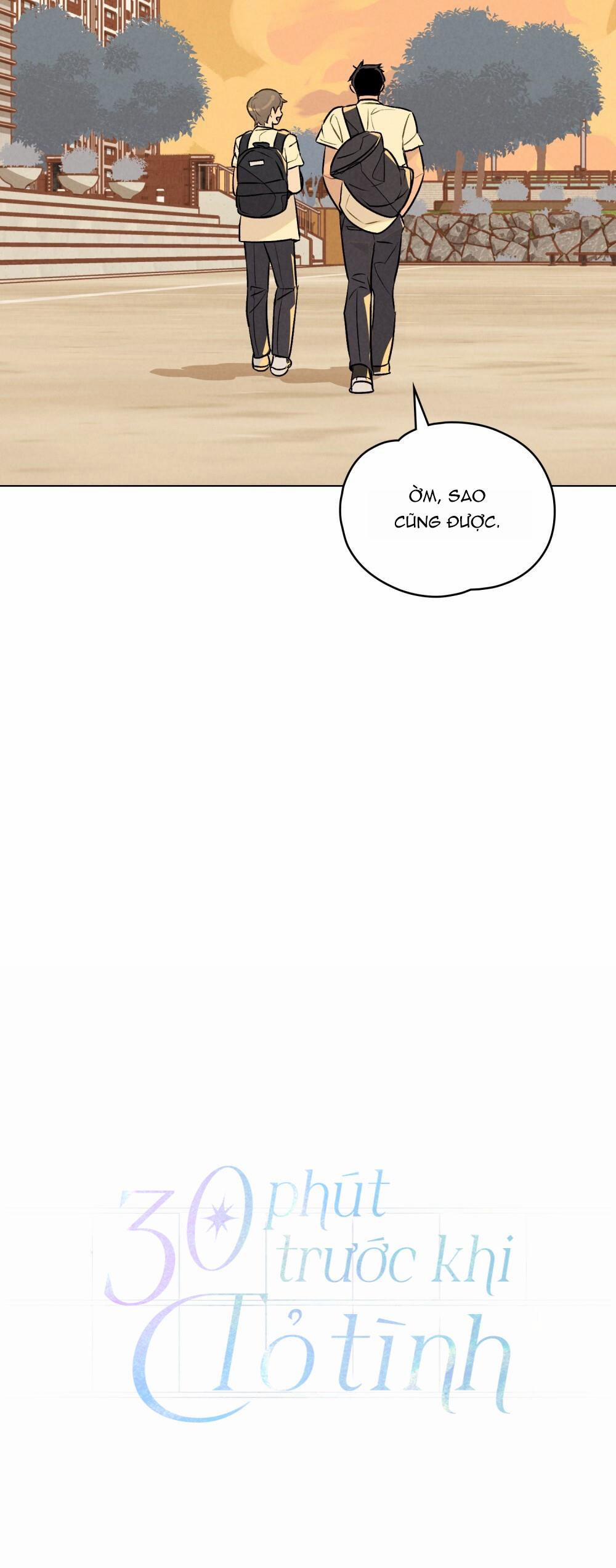 30 PHÚT TRƯỚC KHI TỎ TÌNH 7 trang 20