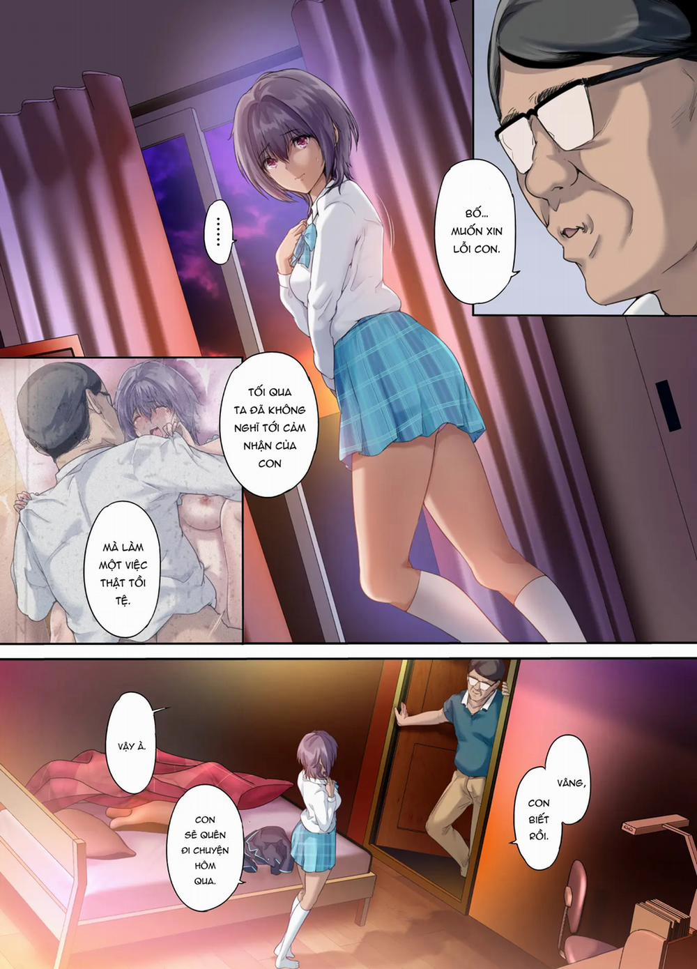 放課後代理妻 桜 -夫婦の寝室で種付けされる娘- 2 trang 14