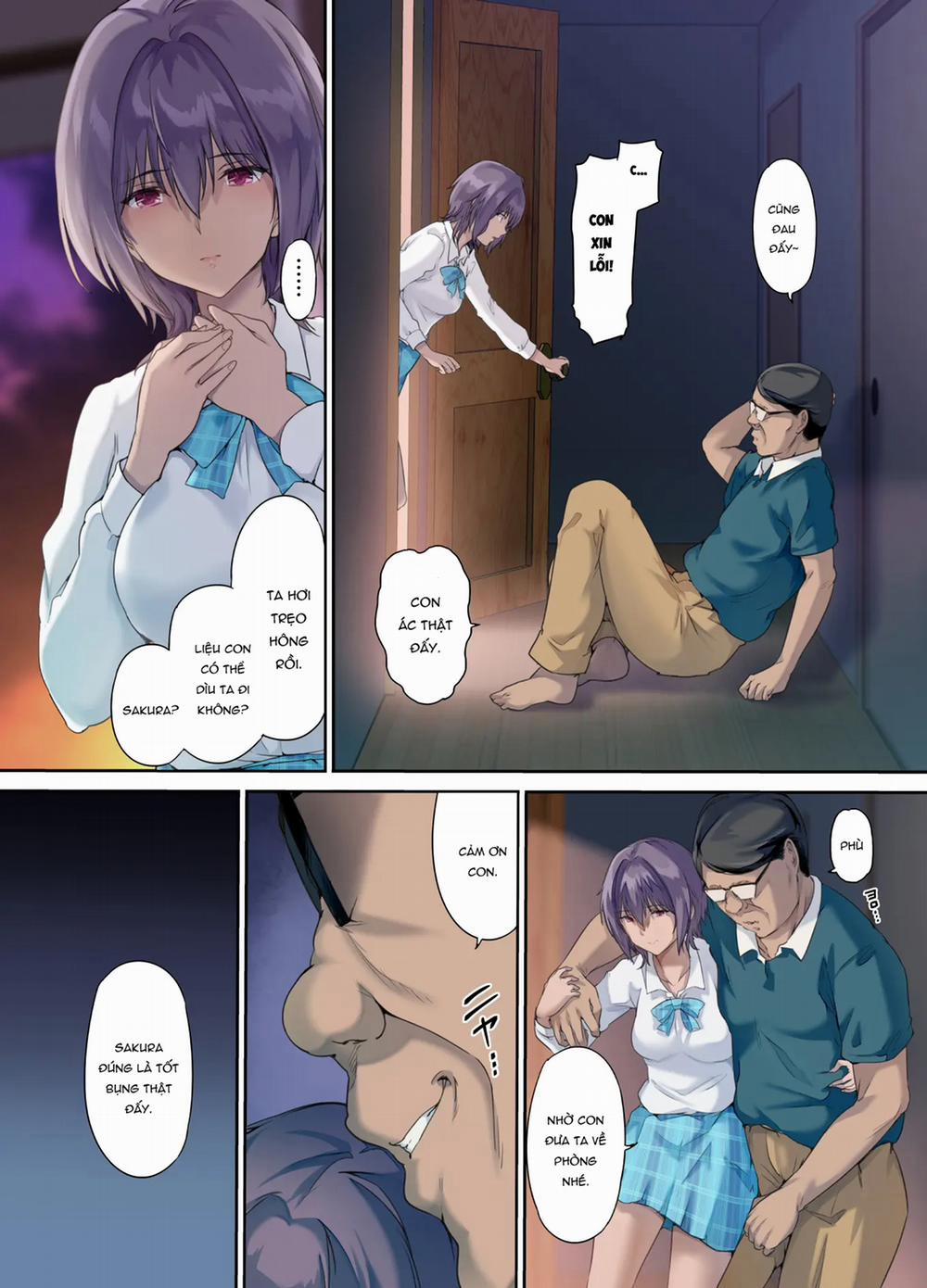 放課後代理妻 桜 -夫婦の寝室で種付けされる娘- 2 trang 16