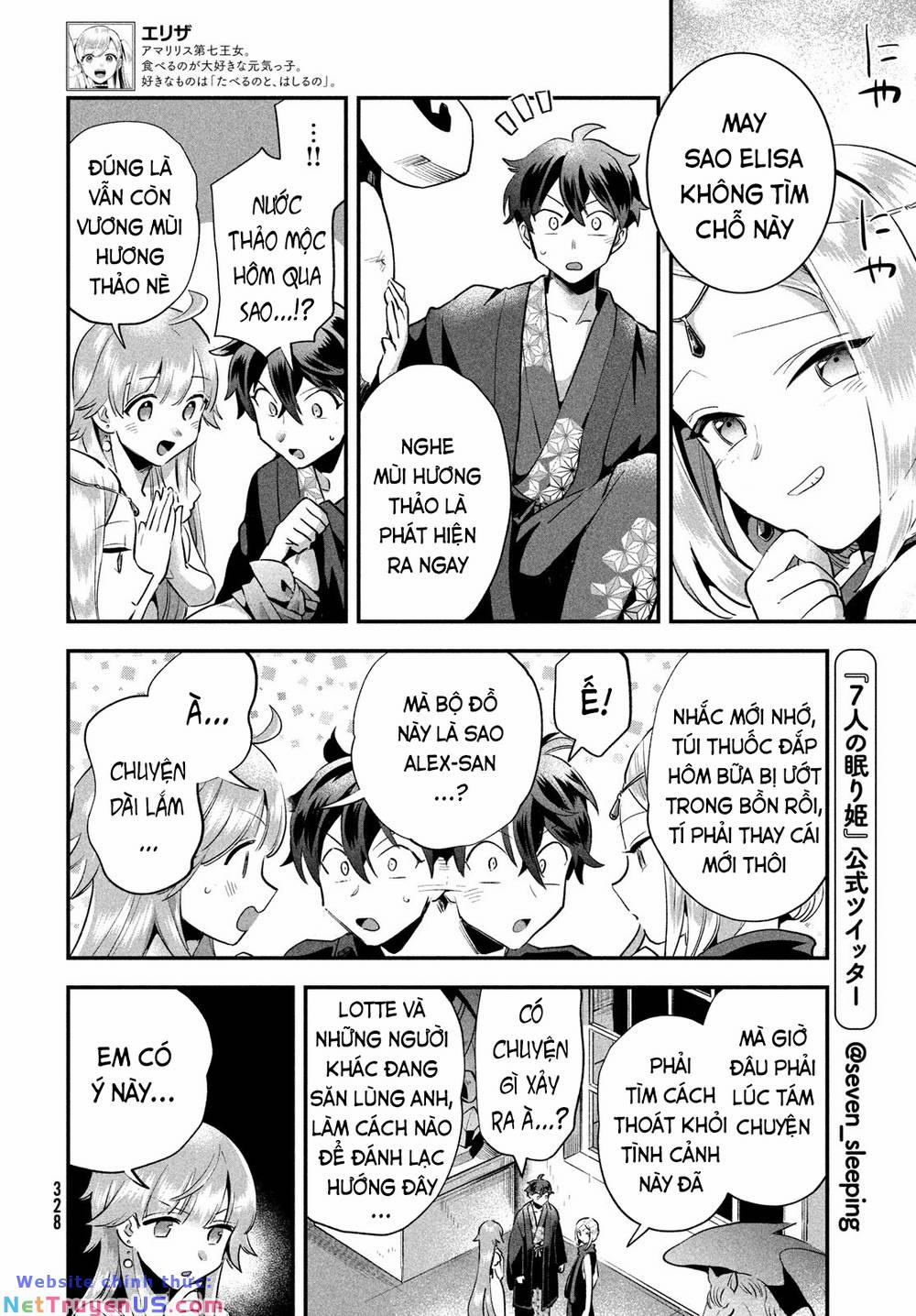 7 Nàng Công Chúa Ngủ Say 10 trang 8