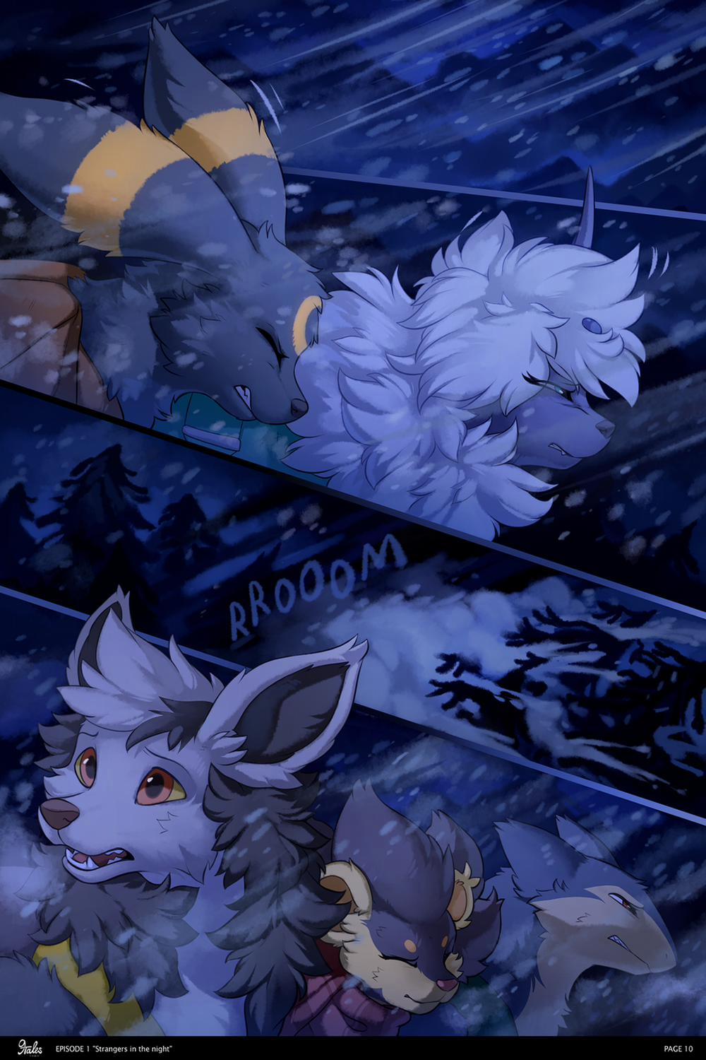 9Tales 2 - 0 1: Kẻ lạ trong màn đêm trang 12