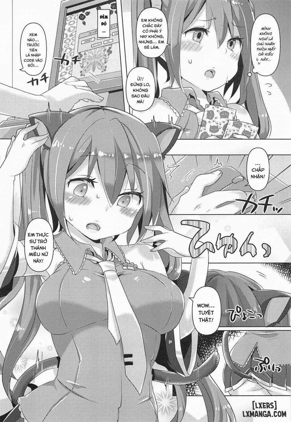 A Book About Installing a Catgirl Plugin and Having Lovey-Dovey Sex With Miku-chan Oneshot trang 4