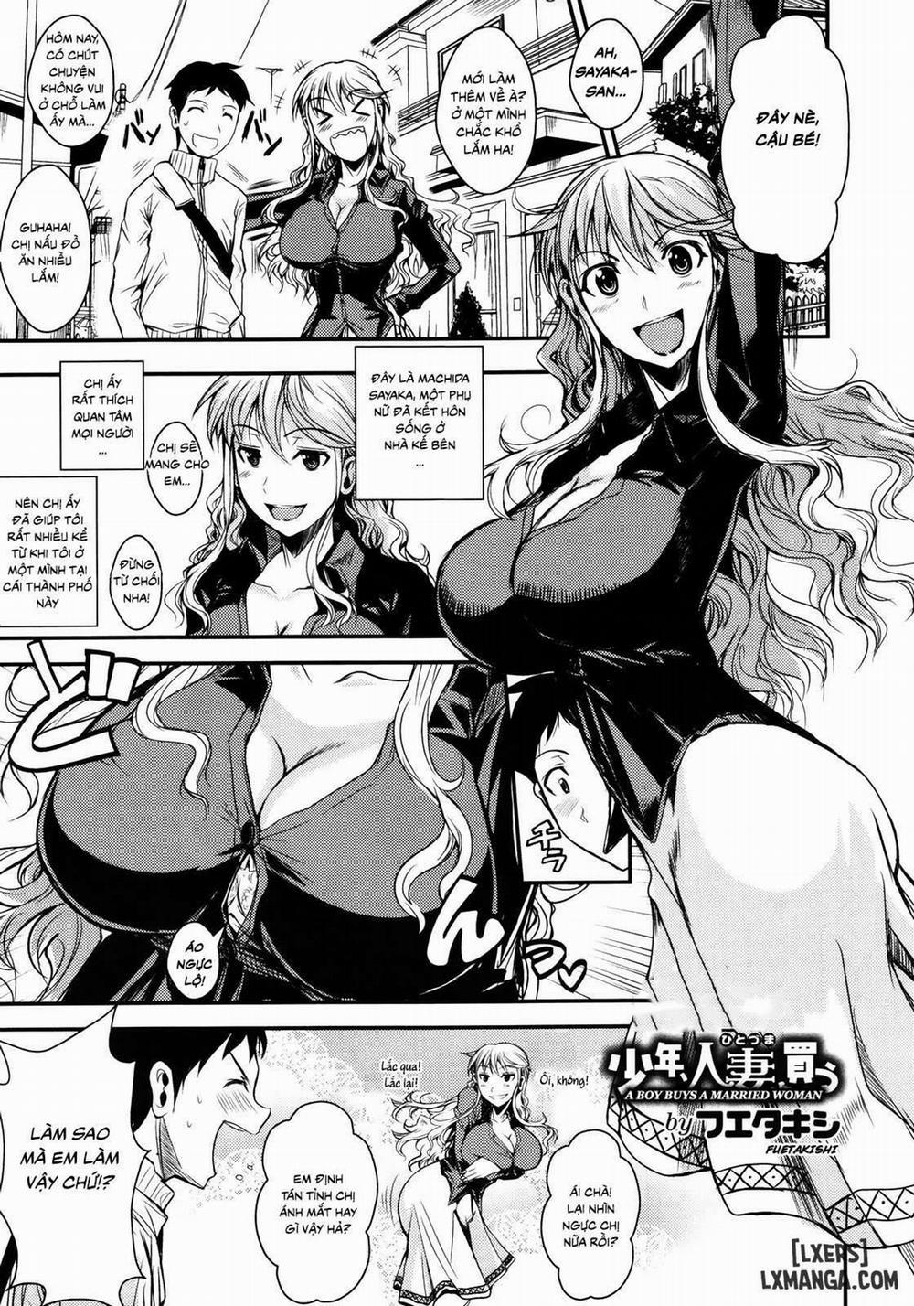 A Boy Buys A Married Woman Oneshot trang 0