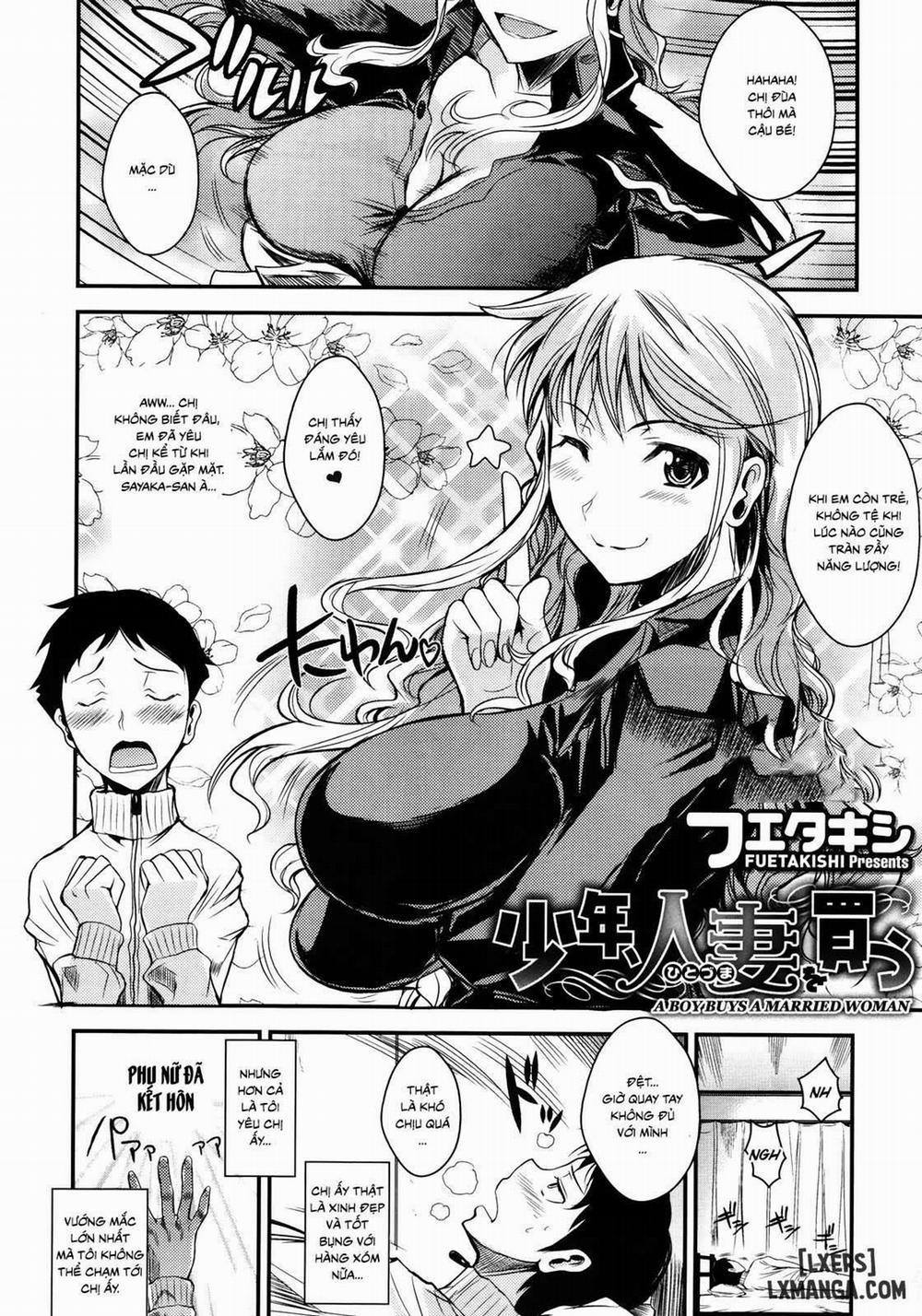 A Boy Buys A Married Woman Oneshot trang 1