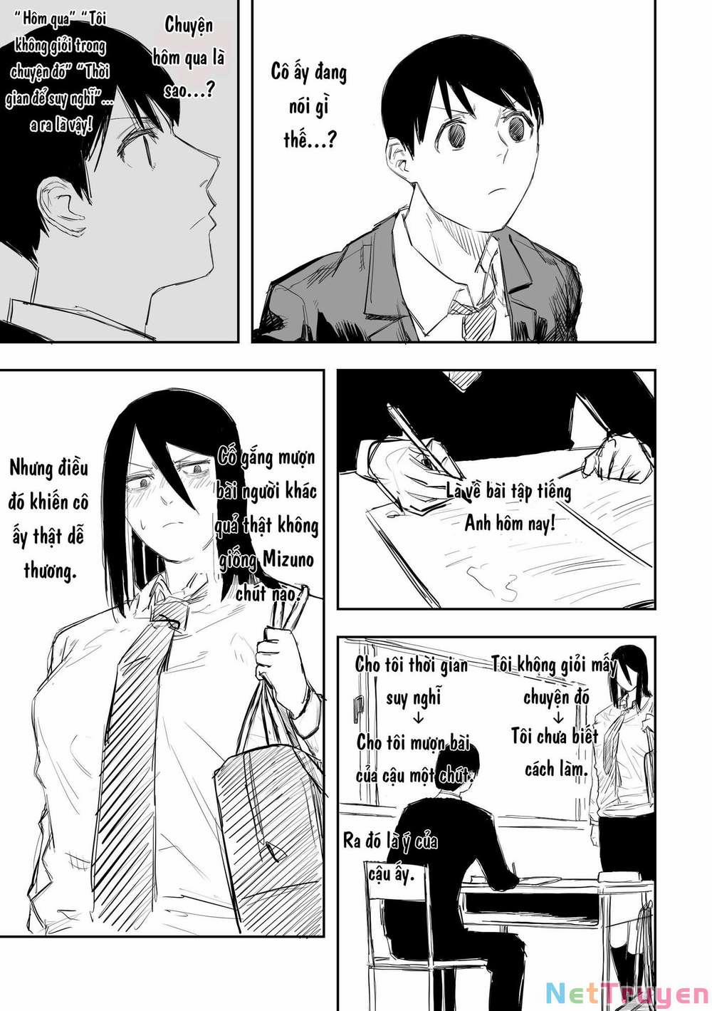 A Cute Girl With Nasty Look 9 trang 3