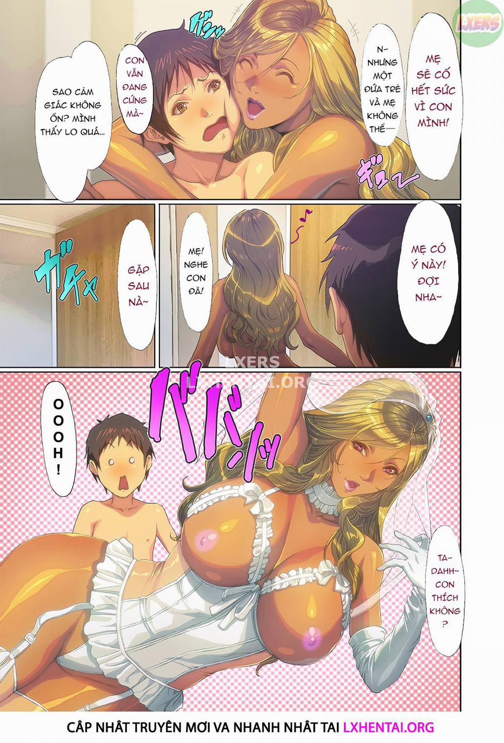 A Gyaru Mom Showed Up At My House!! 1 trang 21