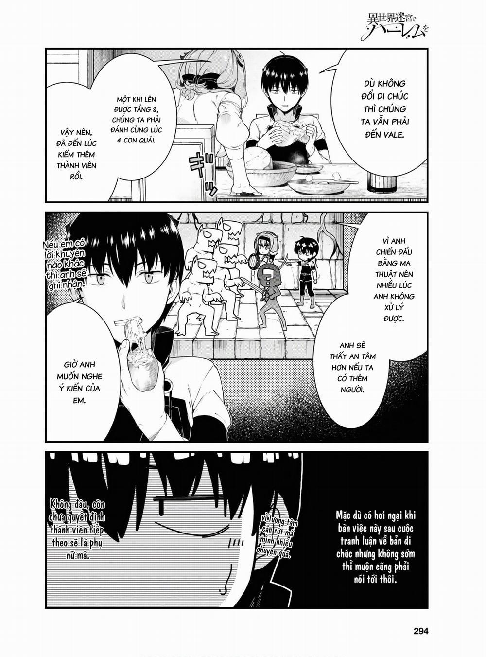 A Harem in the Fantasy World Dungeon 28 trang 13