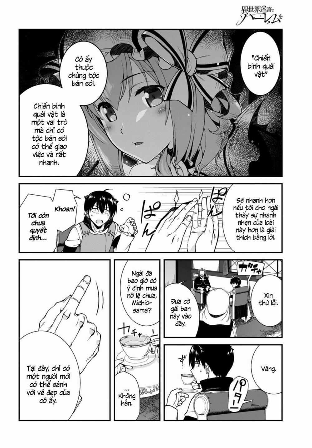 A Harem in the Fantasy World Dungeon 3.2 trang 10