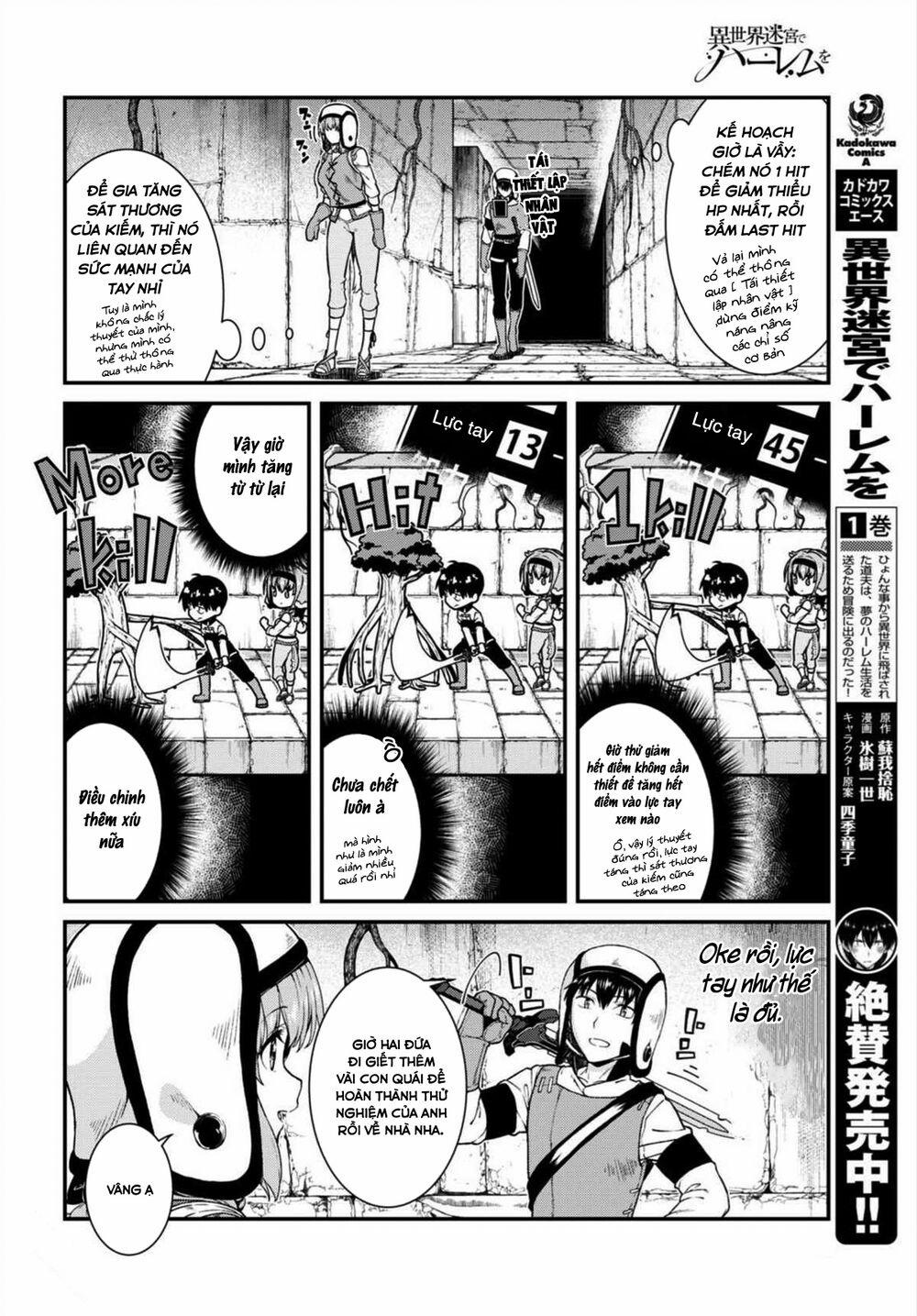 A Harem in the Fantasy World Dungeon 8.1 trang 12