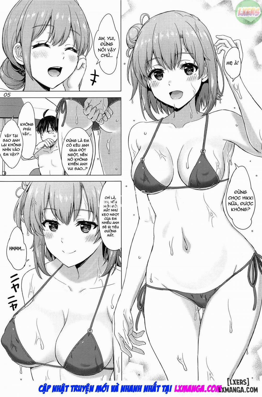 A Passionate Summer Resort with the Yuigahamas Oneshot trang 6