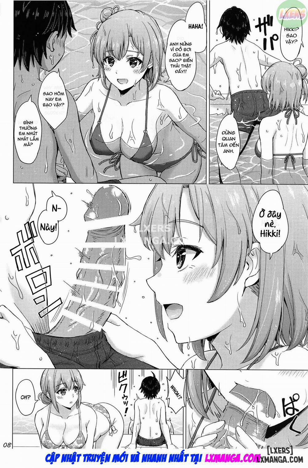 A Passionate Summer Resort with the Yuigahamas Oneshot trang 9