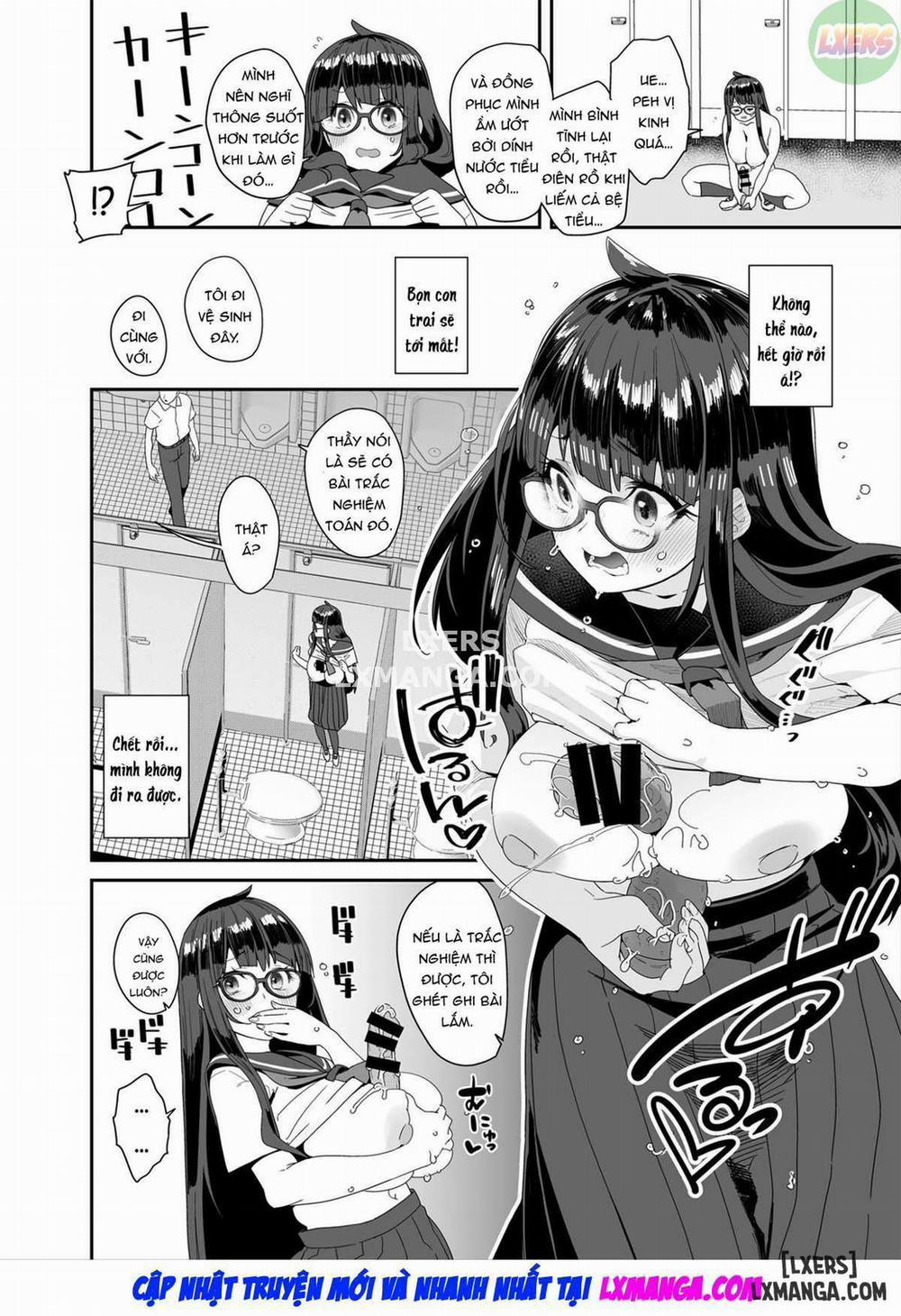 A Story About a Slutty, Big-Breasted JC Who Masturbates in School Oneshot trang 27