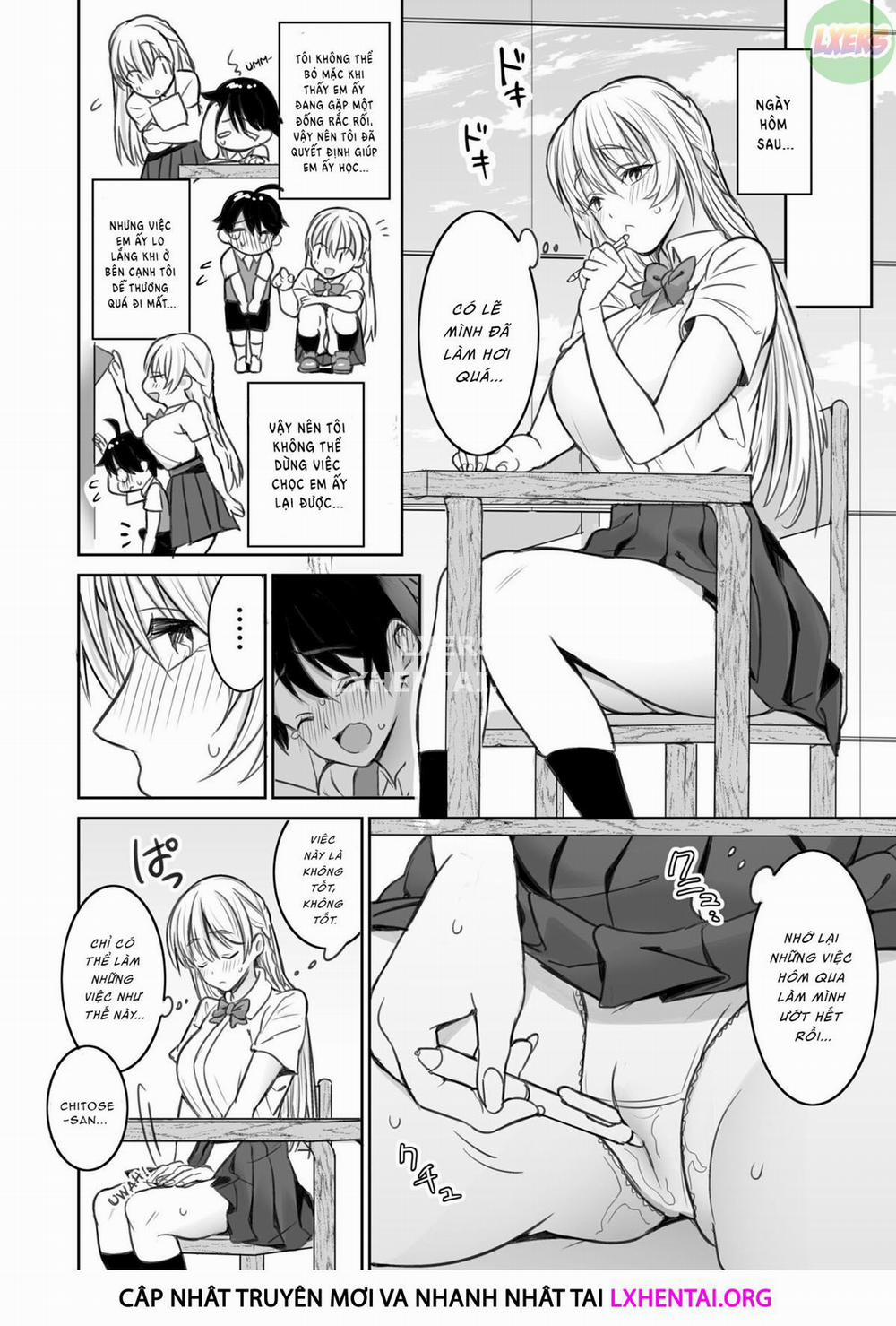 A Story About the Lewd Things the Onee-San I Met at the Library Does to Me Oneshot trang 11