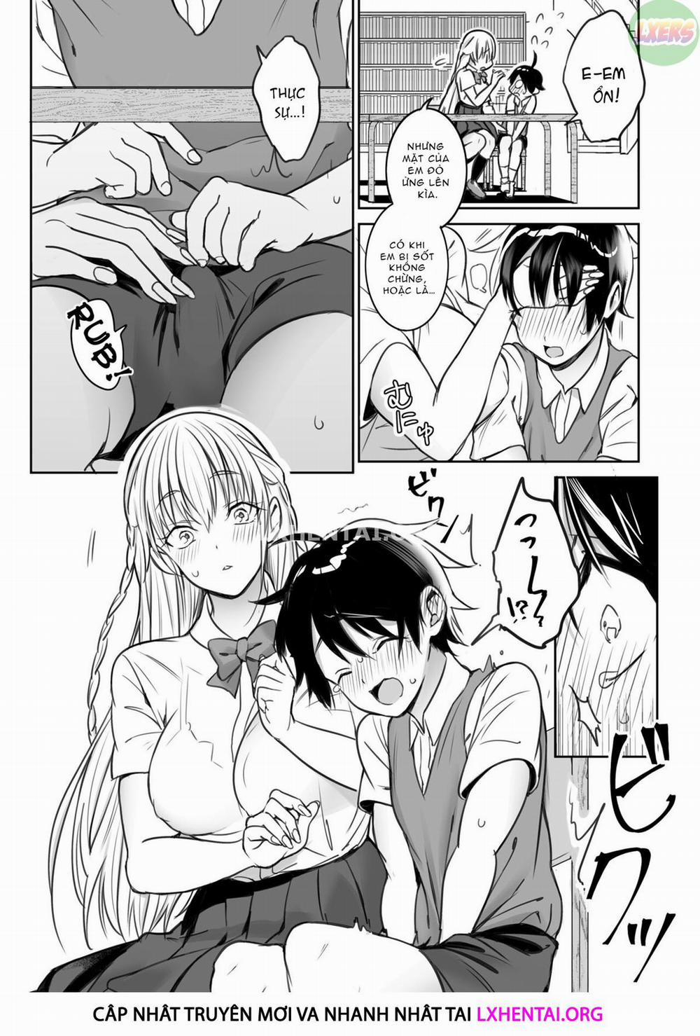 A Story About the Lewd Things the Onee-San I Met at the Library Does to Me Oneshot trang 6