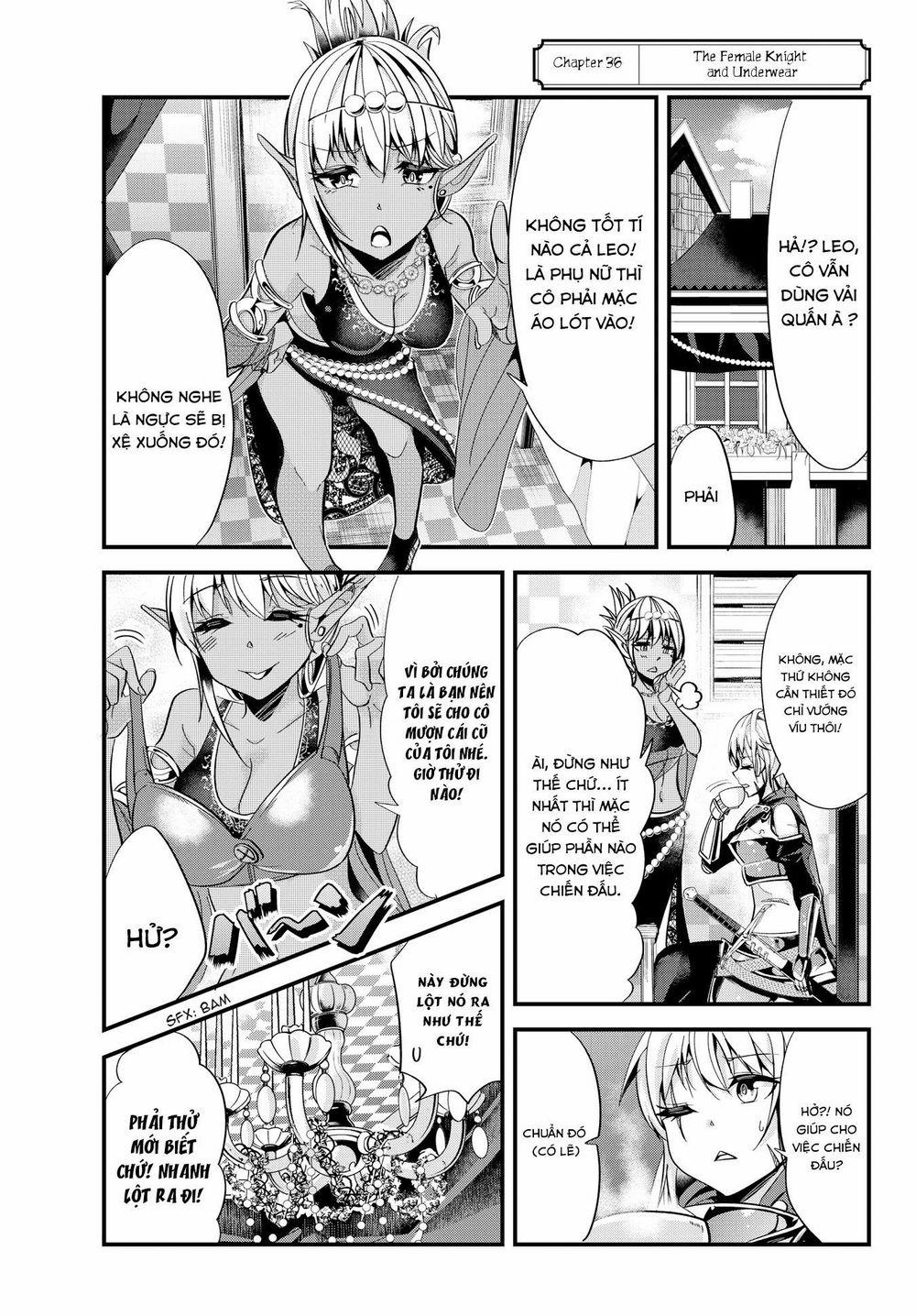 A Story About Treating A Female Knight Who Has Never Been Treated As A Woman 36 trang 1