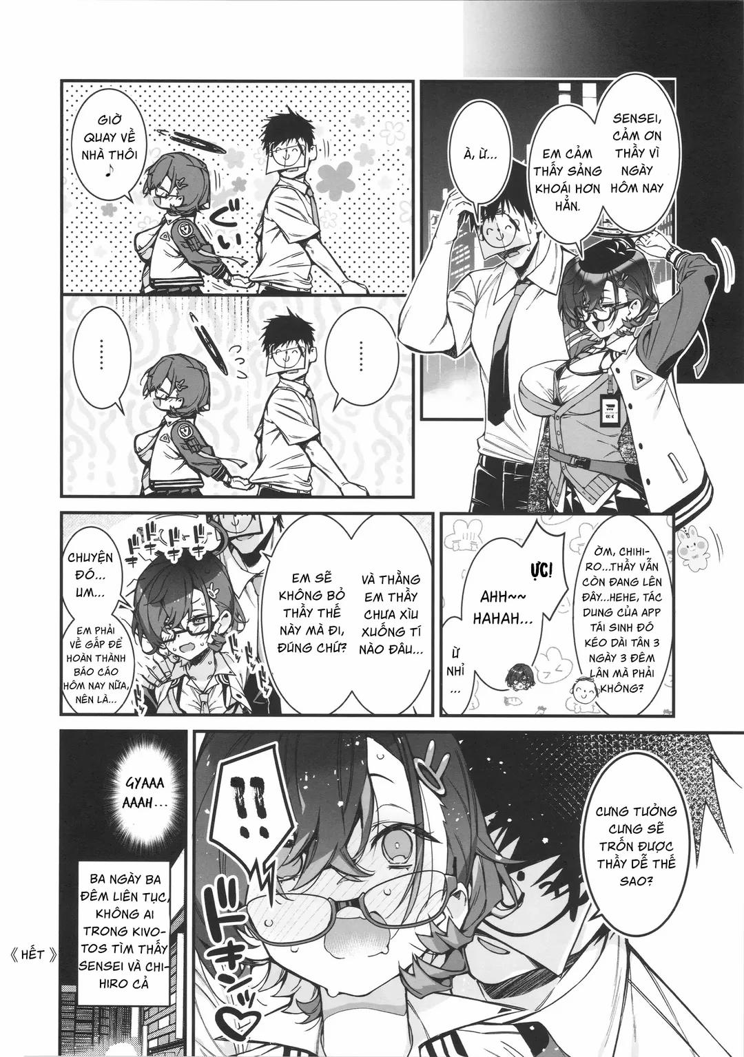 A Story Of Chihiro Taking Sensei For An After-School Break Oneshot trang 24