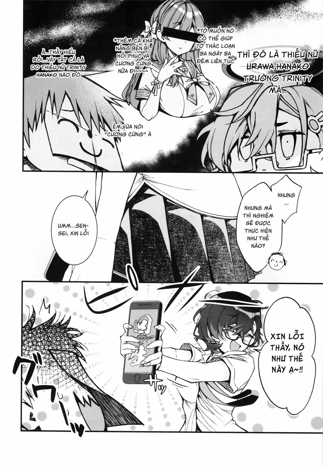 A Story Of Chihiro Taking Sensei For An After-School Break Oneshot trang 6