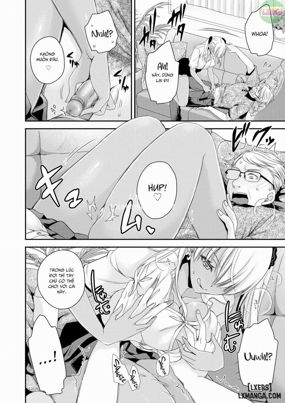 A Tanned Kogal Who's Into Her Friend's Dad Oneshot trang 5