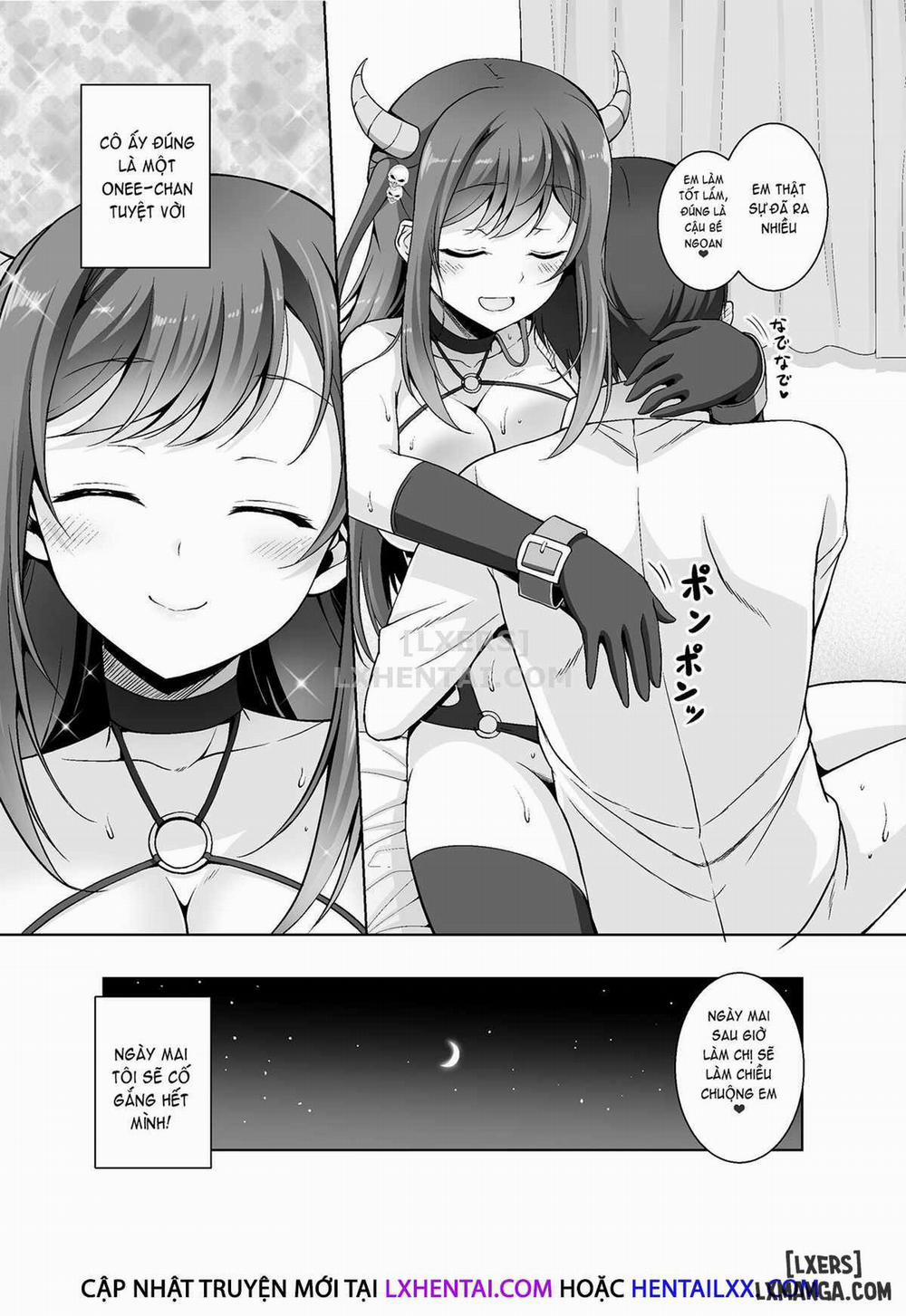 A Very Naughty Succubus Onee-chan's Motherly Sex Oneshot trang 18