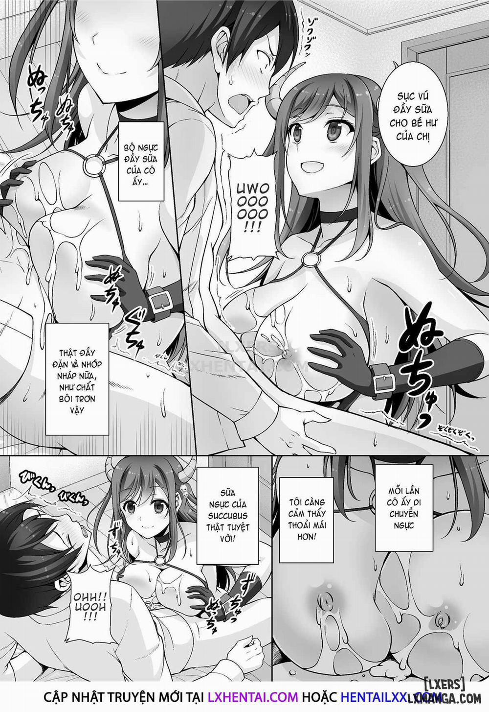 A Very Naughty Succubus Onee-chan's Motherly Sex Oneshot trang 7