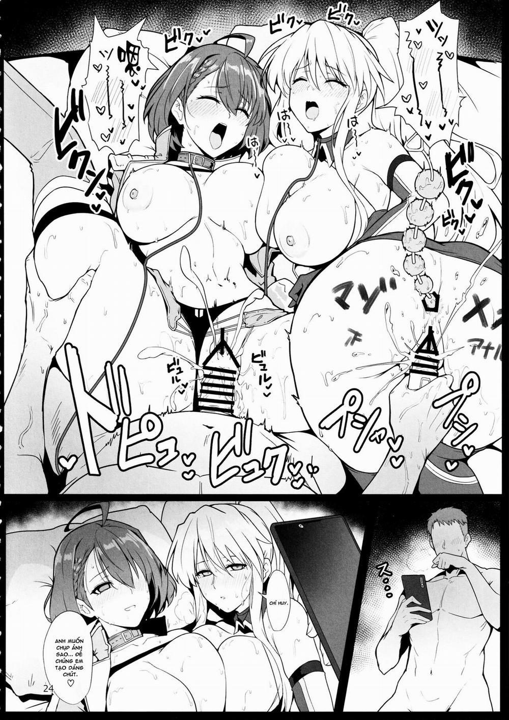 ace Queen na Enterprise to Baltimore to Sukebe suru Hon (Azur Lane) Oneshot trang 24