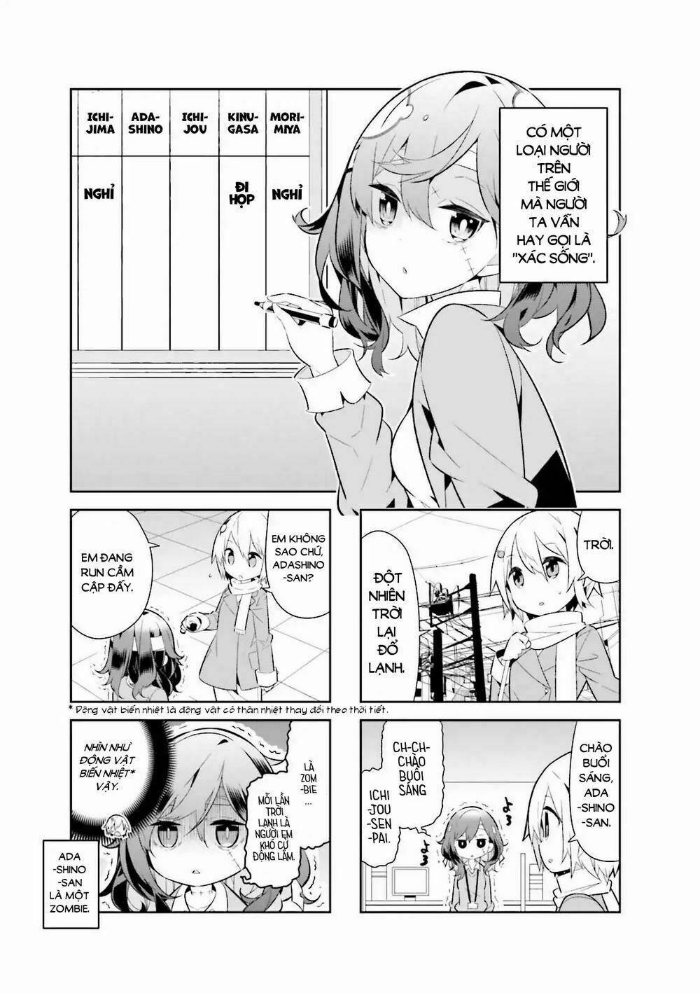 Adashino-San Wa Sude Ni Shinderu 3 trang 1
