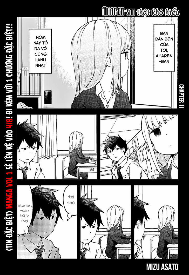 Aharen-San Wa Hakarenai 11 trang 1