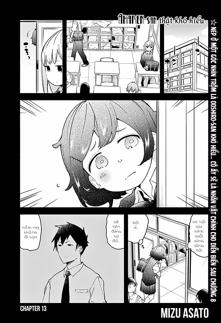 Aharen-San Wa Hakarenai 13 trang 1