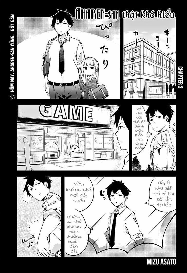 Aharen-San Wa Hakarenai 3 trang 1
