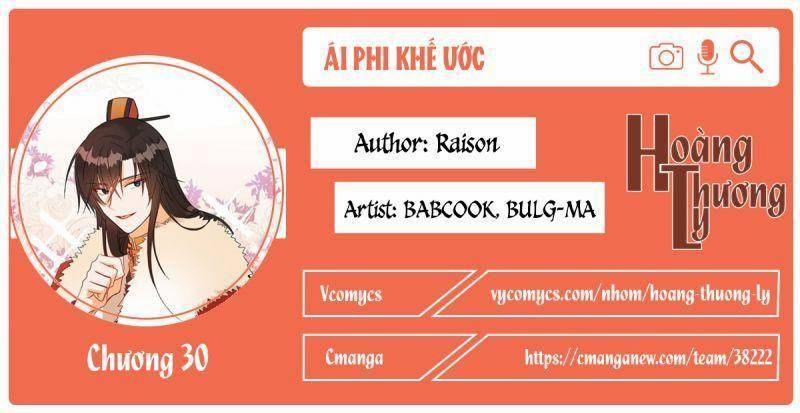 Ái Phi Khế Ước 30 trang 0