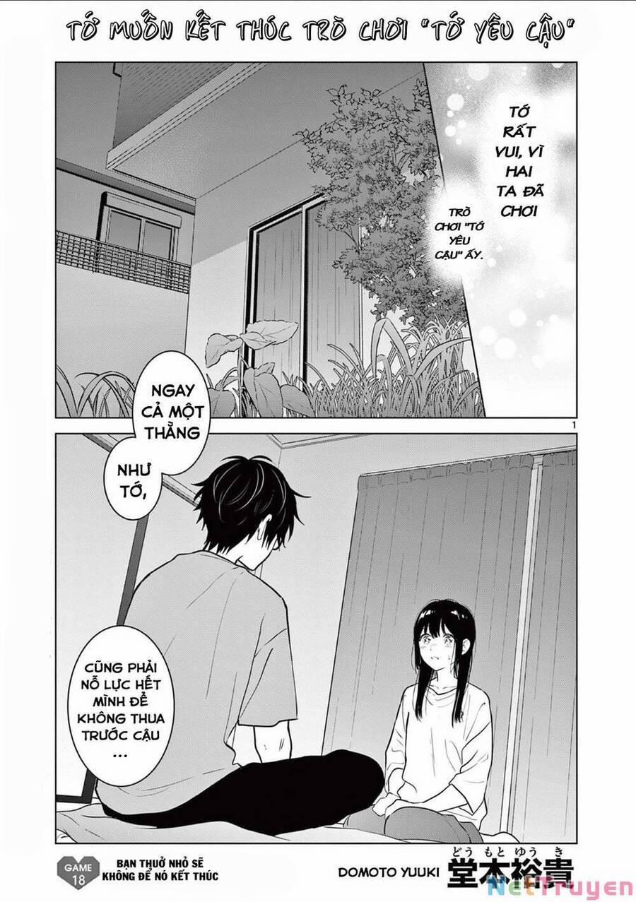 Aishiteru Game Wo Owarasetai 18 trang 1