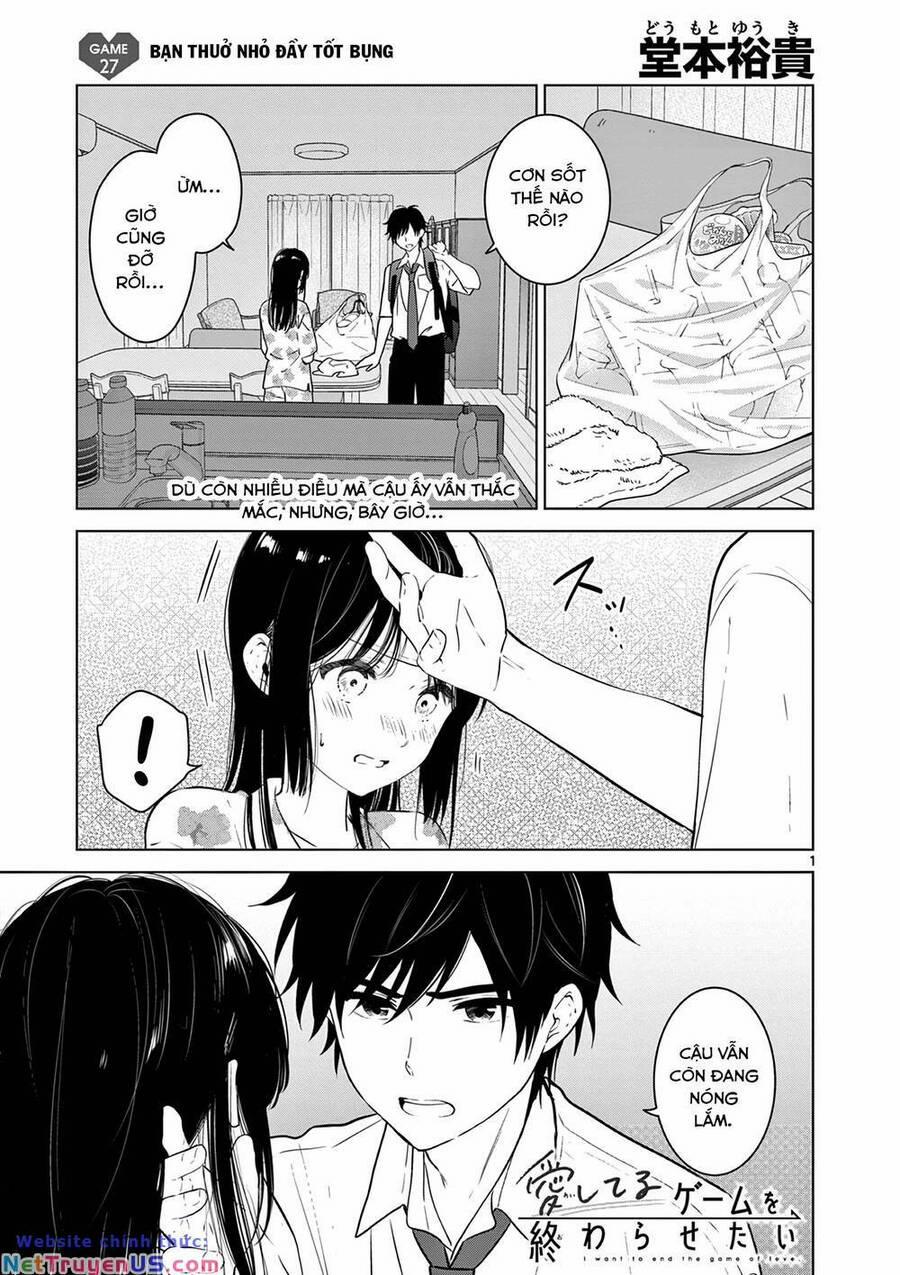 Aishiteru Game Wo Owarasetai 27 trang 1