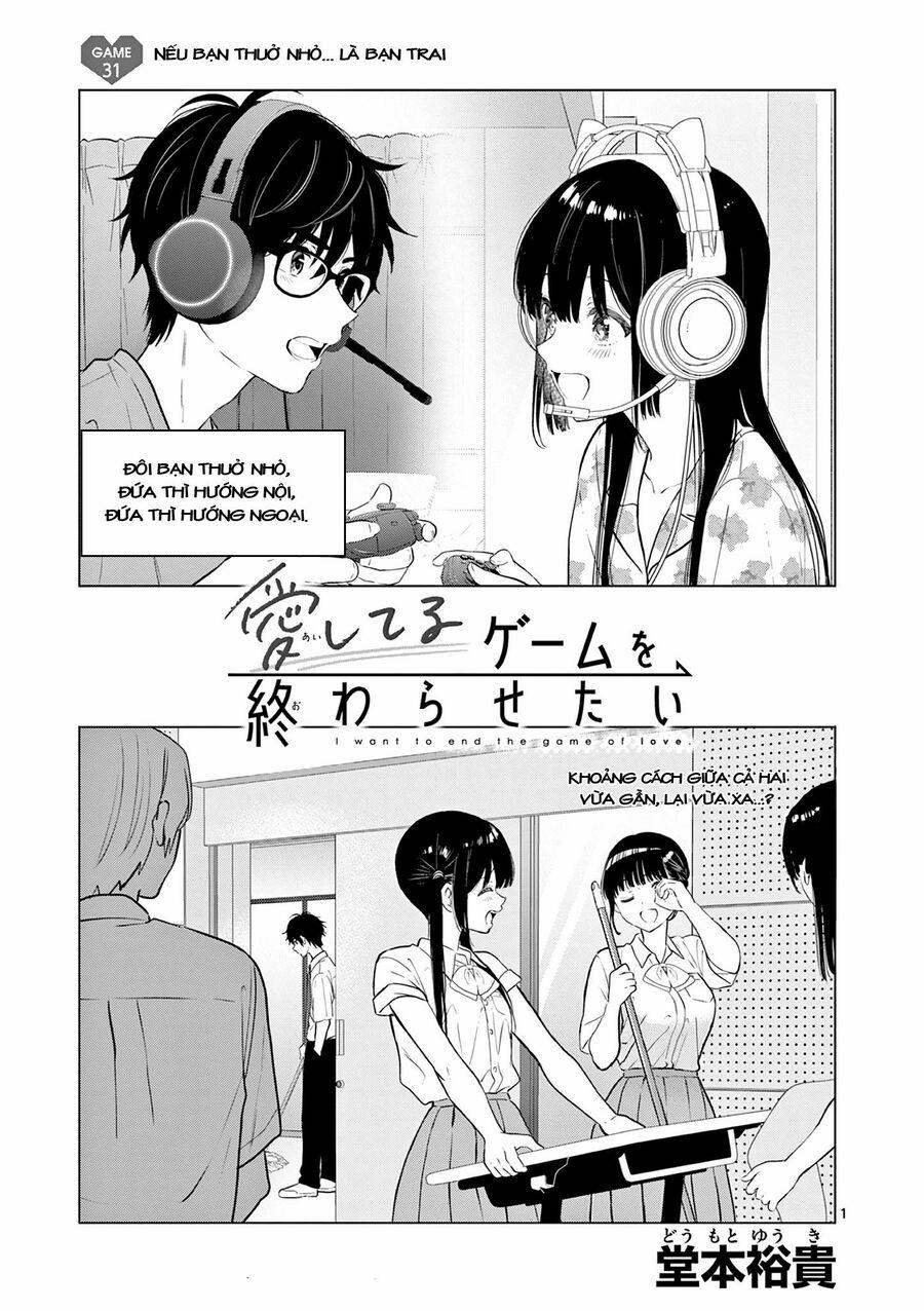 Aishiteru Game Wo Owarasetai 31 trang 1
