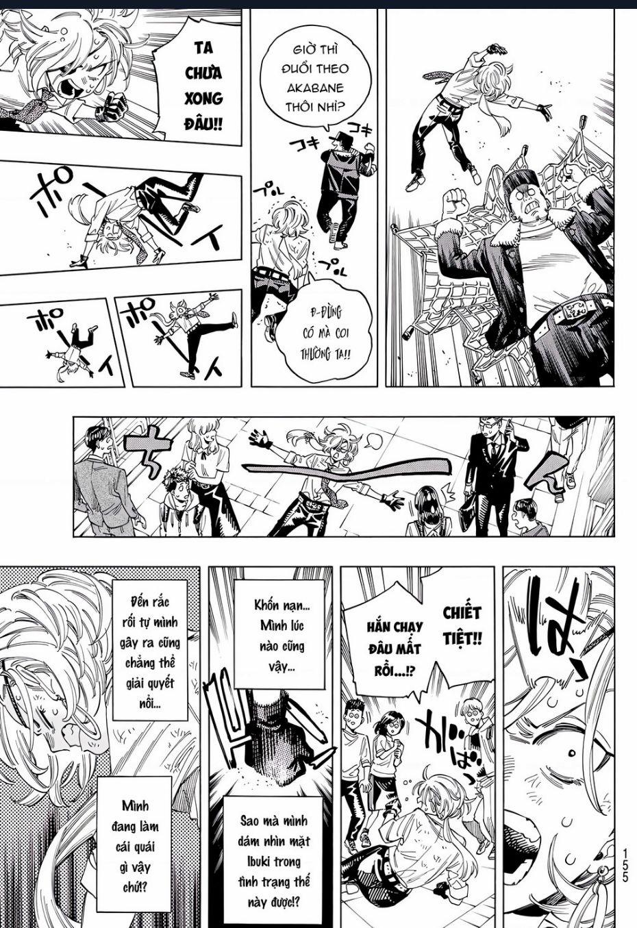 Akabane Honeko No Bodyguard 34.5 trang 8