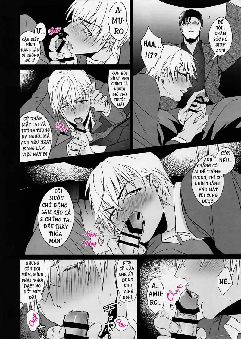 Akai X Amuro - Detective Conan Doujinshi 1 trang 12